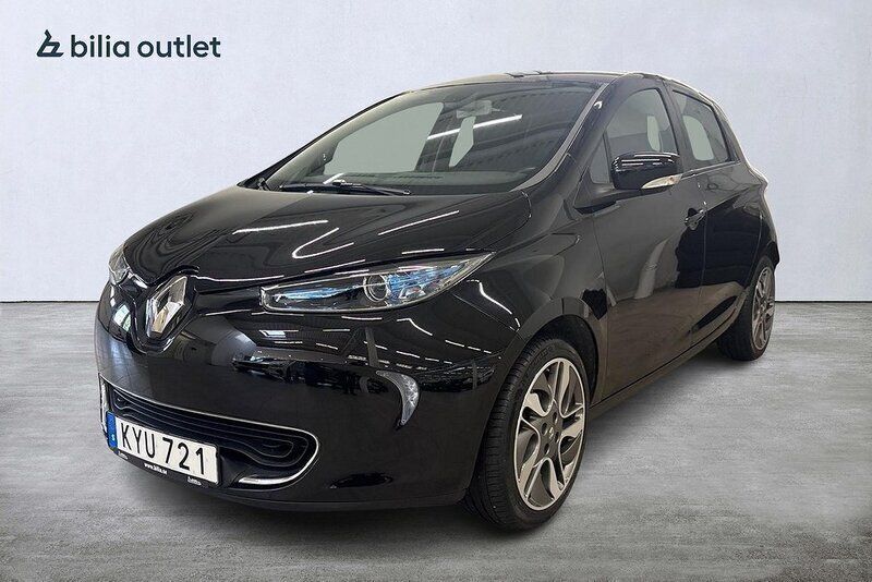 Svart Begagnad 2018 Renault Zoe Halvkombi | 114 000 kr (Marknadspris) - Bild 1/3