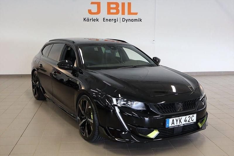 Svart Begagnad 2021 Peugeot 508 SW Peugeot Sport Engineered Kombi | 399 900 kr - Bild 1/3