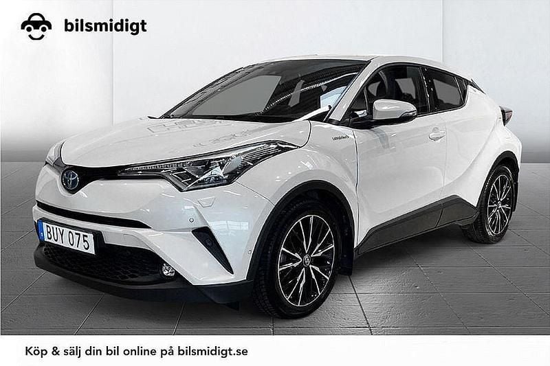 Vit Begagnad 2018 Toyota C-HR Executive SUV | 199 900 kr (Bra pris) - Bild 1/3