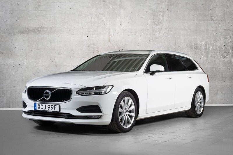 Vit Begagnad 2019 Volvo V90 Momentum Kombi | 269 000 kr (Lite dyr) - Bild 1/4