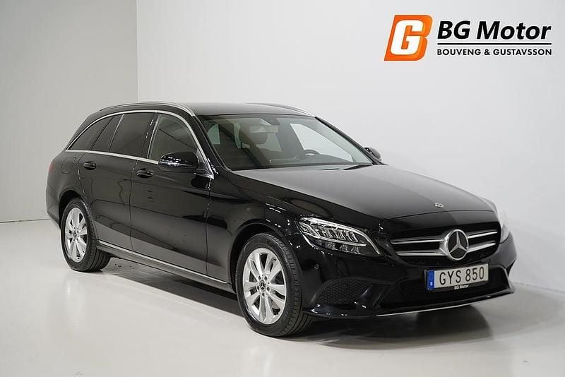 Svart Begagnad 2018 Mercedes C220 Avantgarde Kombi | 229 900 kr (Marknadspris) - Bild 1/4