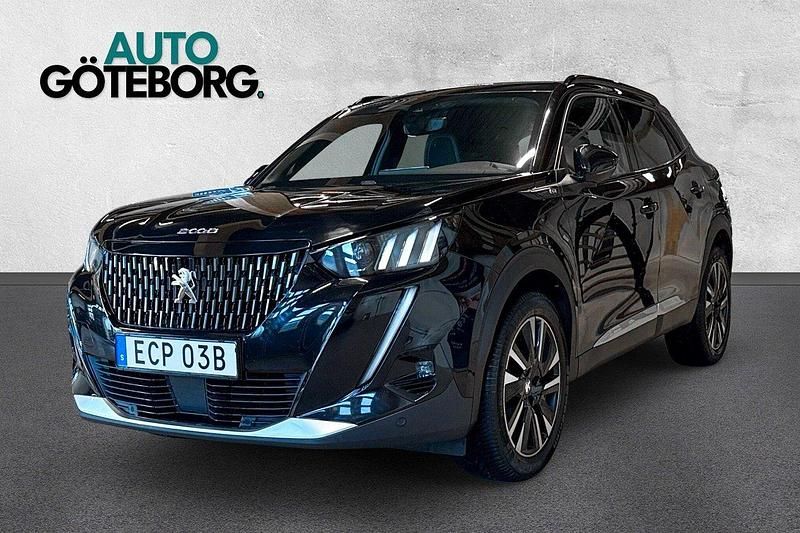Svart Begagnad 2019 Peugeot 2008 GT SUV | 189 900 kr (Marknadspris) - Bild 1/3