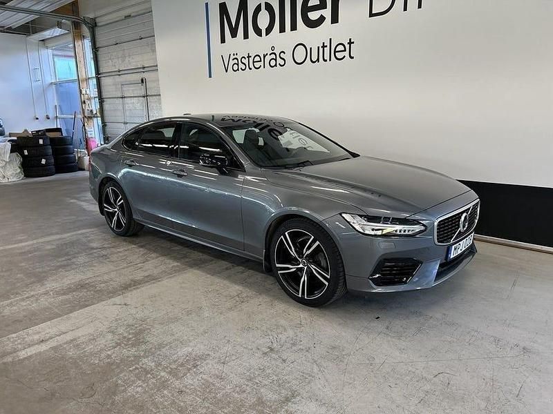 Grå Begagnad 2020 Volvo S90 R-Design Sedan | 384 900 kr - Bild 1/3