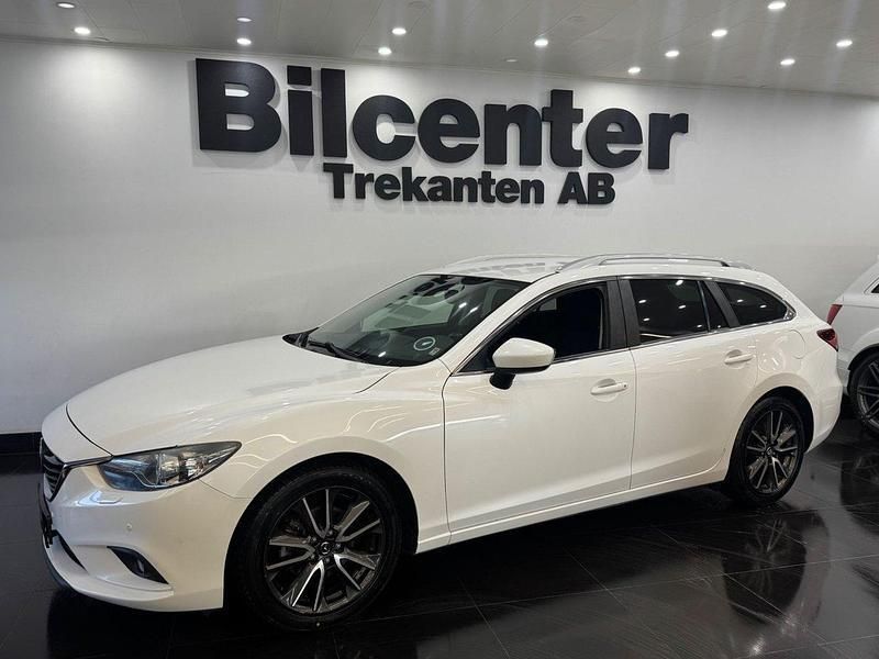 Vit Begagnad 2012 Mazda 6 Kombi | 89 900 kr (Marknadspris) - Bild 1/4