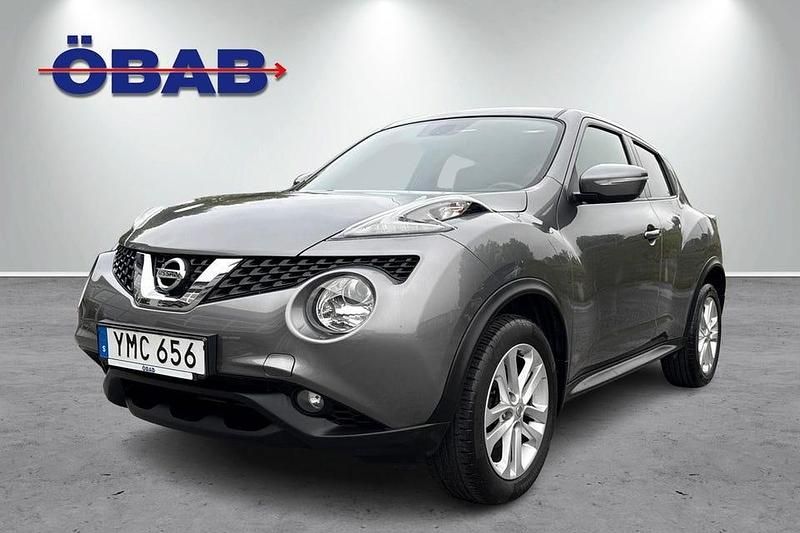 Grå Begagnad 2018 Nissan Juke N-Connecta SUV | 128 900 kr (Lite dyr) - Bild 1/4