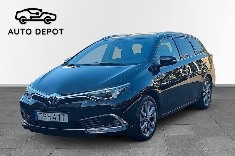 Svart Begagnad 2016 Toyota Auris Touring Sports Kombi | 164 900 kr (Marknadspris) - Bild 1/4