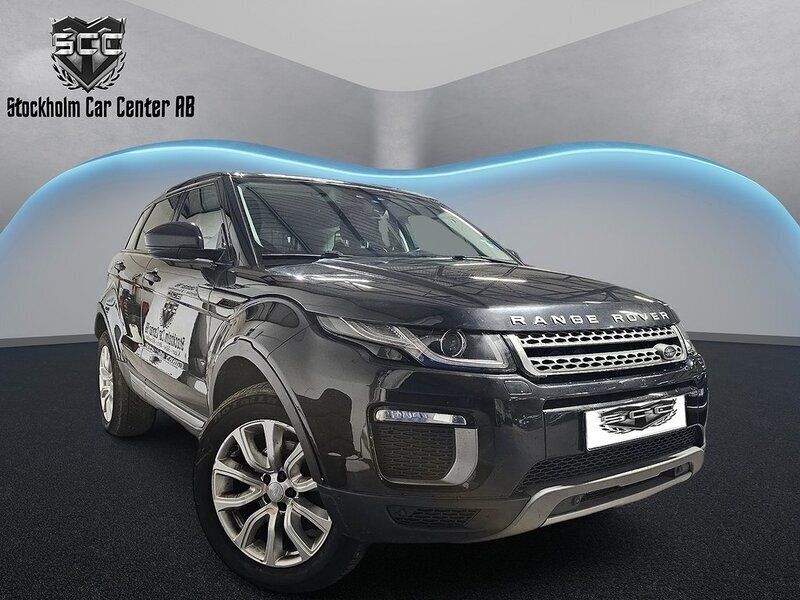 Svart Begagnad 2017 Land Rover Range Rover evoque SE SUV | 209 900 kr (Marknadspris) - Bild 1/4