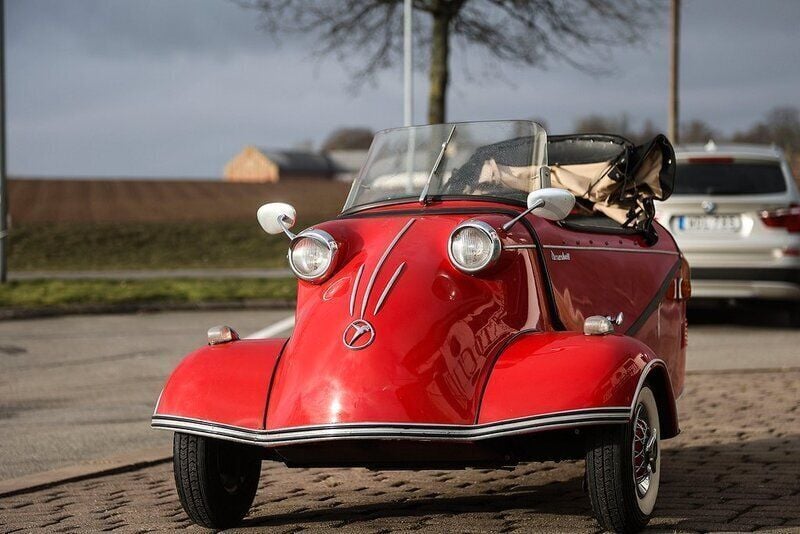 Röd Begagnad 1958 Messerschmitt KR200 Cab | 395 000 kr - Bild 1/4