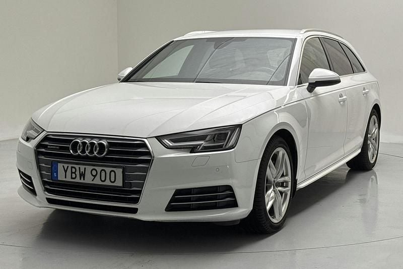 Vit Begagnad 2016 Audi A4 Proline Kombi | 174 800 kr (Marknadspris) - Bild 1/4