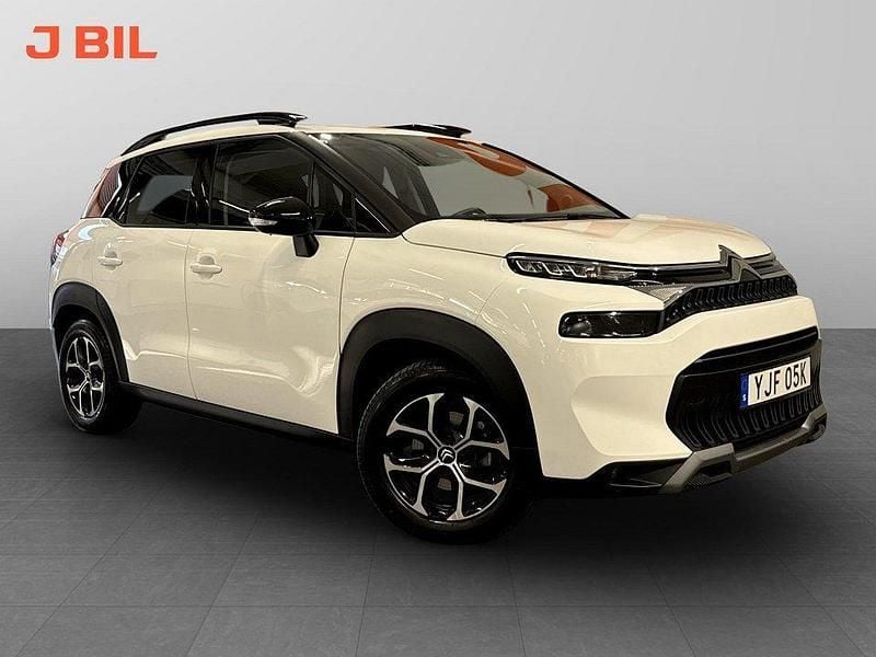 Vit Begagnad 2024 Citroën C3 Aircross Shine SUV | 209 900 kr (Marknadspris) - Bild 1/4