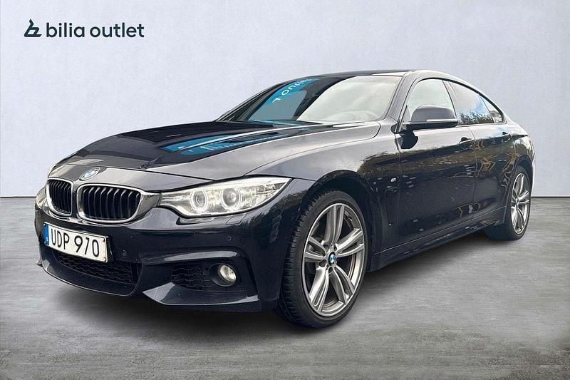 Svart Begagnad 2016 BMW 430 Gran Coupé M Sport Sportkupé | 259 900 kr (Marknadspris) - Bild 1/3