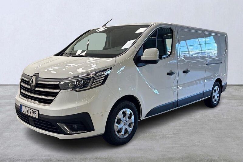 Vit Begagnad 2024 Renault Trafic Van | 359 000 kr (Marknadspris) - Bild 1/4