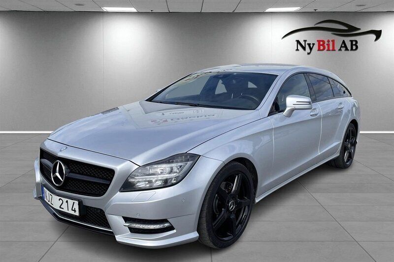 Silver Begagnad 2014 Mercedes CLS250 Shooting Brake AMG Kombi | 164 900 kr - Bild 1/4