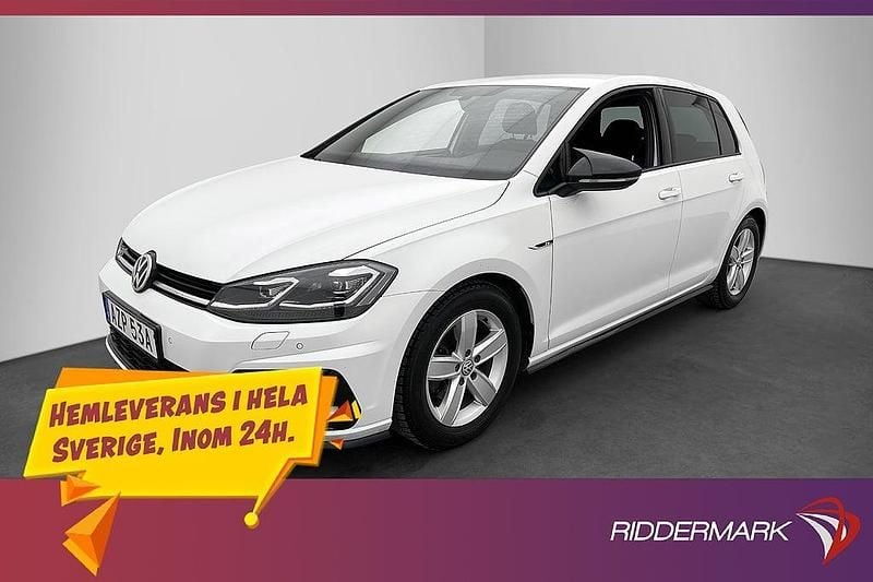 Vit Begagnad 2020 VW Golf VII | 229 800 kr (Marknadspris) - Bild 1/3
