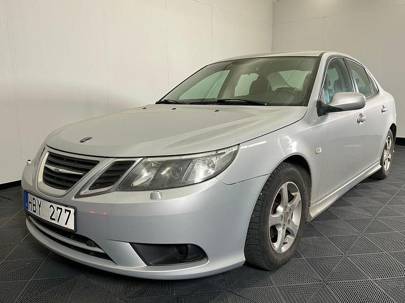 Grå Begagnad 2008 Saab 9-3 Sedan | 24 900 kr - Bild 1/4