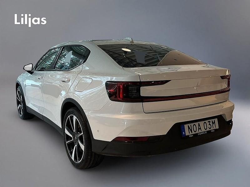 Begagnad Polestar 2 Pilot 309 kW (421 HK) 2020 Vit Halvkombi