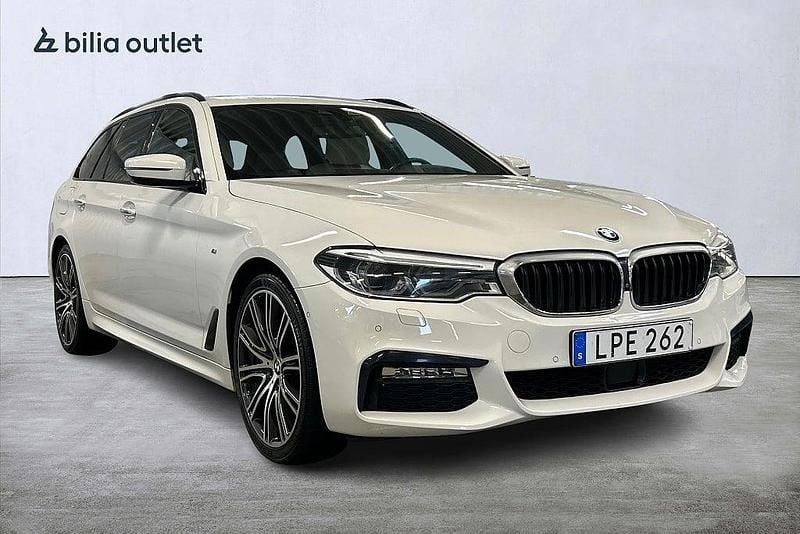 Begagnad BMW 540 M Sport 340 HK (250 kW) 2018 Vit Kombi