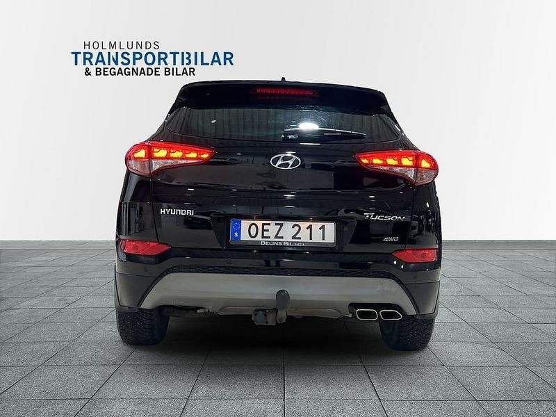 Begagnad Hyundai Tucson Premium 188 HK (138 kW) 2016 Svart SUV