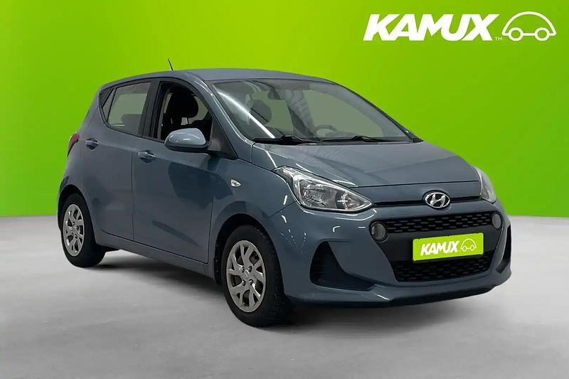 Blå Begagnad 2018 Hyundai i10 Halvkombi | 99 800 kr (Dyr) - Bild 1/4