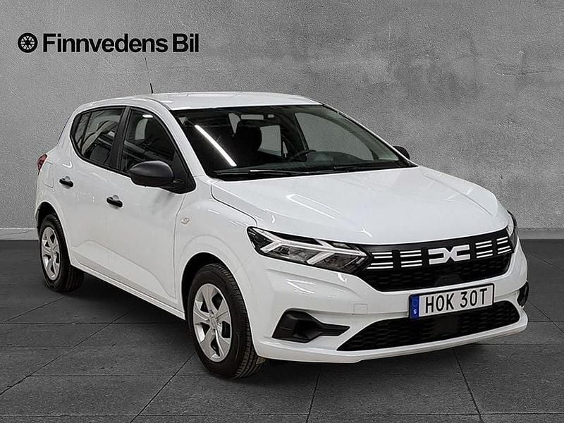 Begagnad Dacia Sandero Essentiel 91 HK (66 kW) 2022 Vit Halvkombi