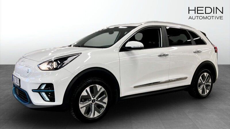 Vit (white) Begagnad 2022 Kia e-Niro Advance SUV | 249 900 kr (Bra pris) - Bild 1/4