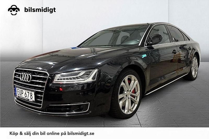 Svart Begagnad 2015 Audi A8 Sedan | 269 800 kr - Bild 1/3