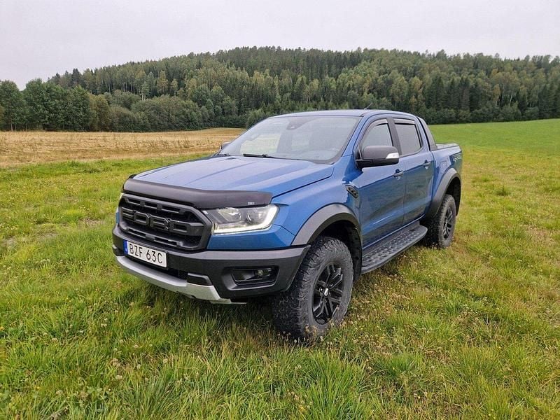 Blå Begagnad 2019 Ford Ranger Pickup | 399 000 kr (Lite dyr) - Bild 1/4