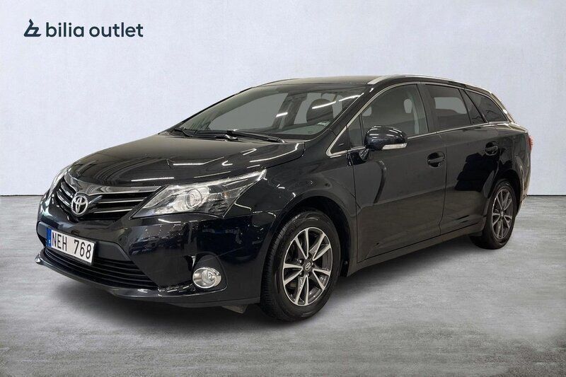 Svart Begagnad 2012 Toyota Avensis Business Edition Kombi | 129 000 kr (Marknadspris) - Bild 1/4