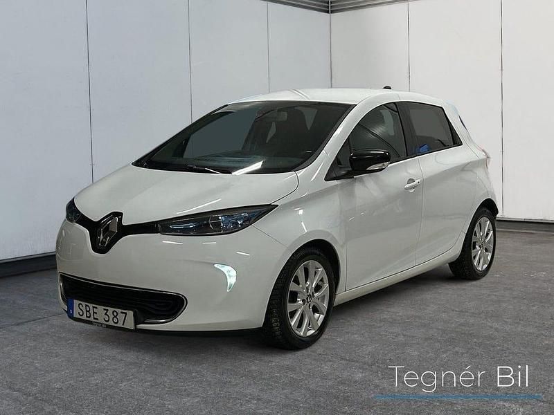 Vit Begagnad 2018 Renault Zoe Halvkombi | 79 400 kr (Marknadspris) - Bild 1/4