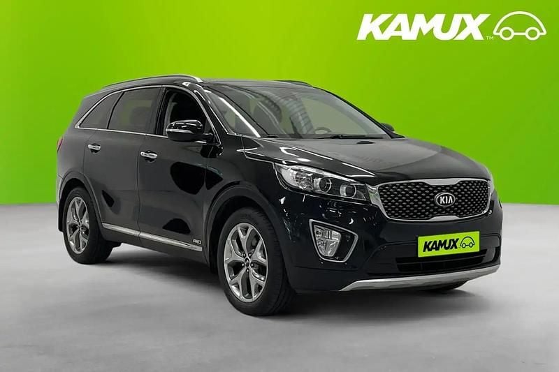 Svart Begagnad 2016 Kia Sorento SUV | 219 800 kr (Bra pris) - Bild 1/4