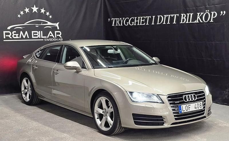 Begagnad Audi A7 245 HK (180 kW) 2011 Ljusbrun Halvkombi