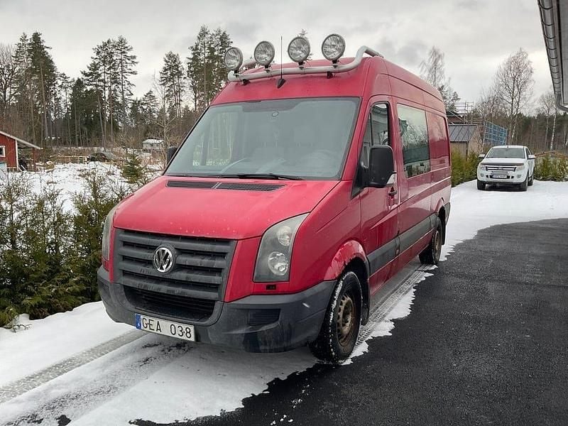 Begagnad VW Crafter 163 HK (119 kW) 2007 Röd Van