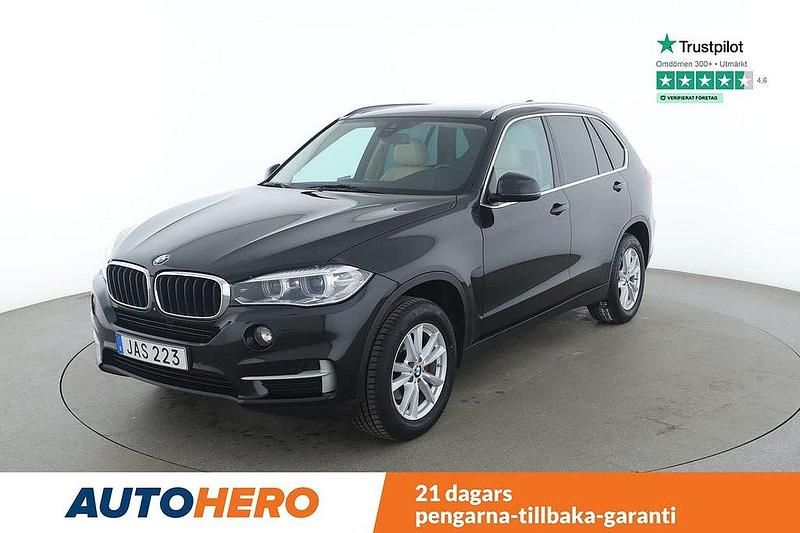 Svart Begagnad 2015 BMW X5 Comfort Edition SUV | 336 000 kr (Superpris) - Bild 1/4