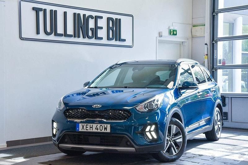 Blå Begagnad 2020 Kia Niro Advance SUV | 199 800 kr (Marknadspris) - Bild 1/4