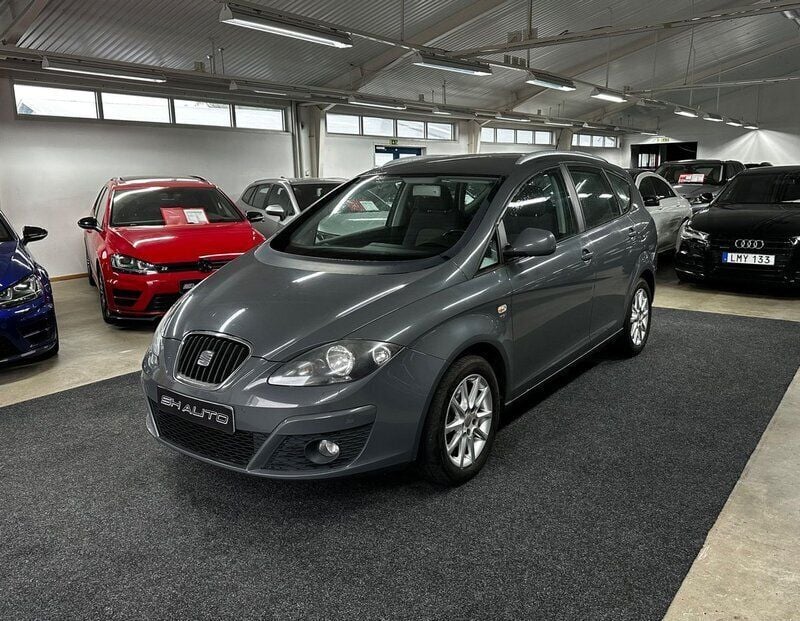 Mörkgrå Begagnad 2009 Seat Altea XL Minibuss | 44 900 kr - Bild 1/4