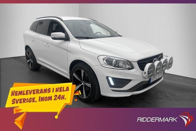 Vit Begagnad 2015 Volvo XC60 R-Design SUV | 179 800 kr (Lite dyr) - Bild 1/3