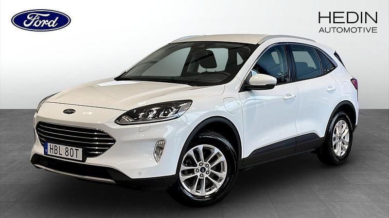 Vit Begagnad 2021 Ford Kuga SUV | 219 900 kr (Bra pris) - Bild 1/4