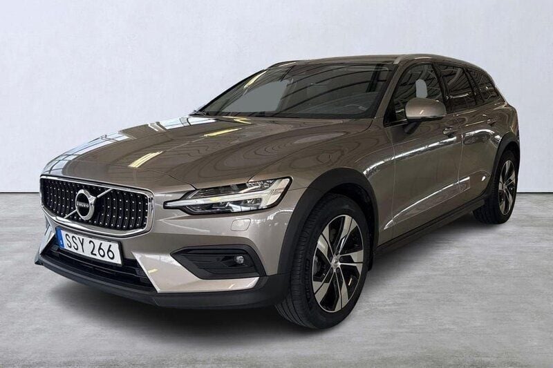 Grå Begagnad 2019 Volvo V60 CC Kombi | 295 000 kr (Marknadspris) - Bild 1/4