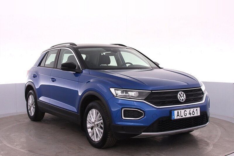 Blå Begagnad 2018 VW T-Roc SUV | 199 000 kr (Marknadspris) - Bild 1/4
