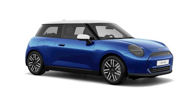 Ny Mini Cooper SE 2026 Blå Halvkombi