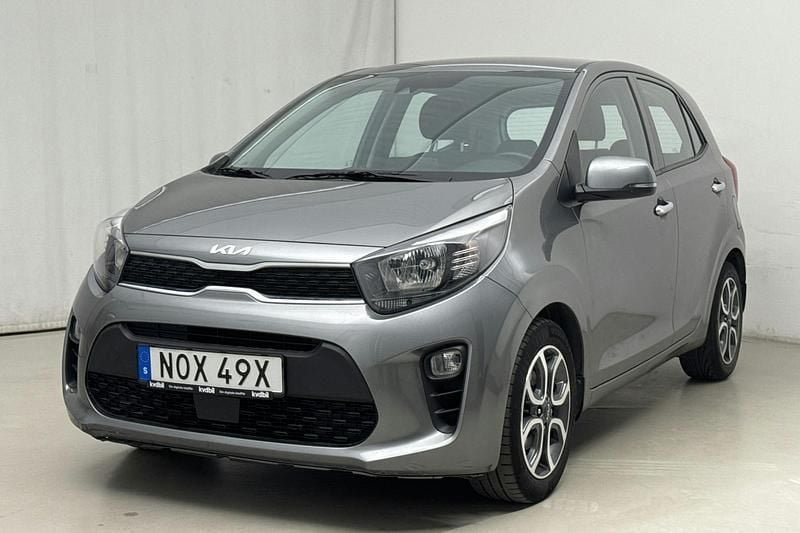 Grå Begagnad 2023 Kia Picanto Halvkombi | 98 000 kr (Superpris) - Bild 1/4