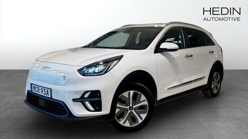 Vit (white) Begagnad 2021 Kia e-Niro 2 SUV | 254 900 kr (Bra pris) - Bild 1/4