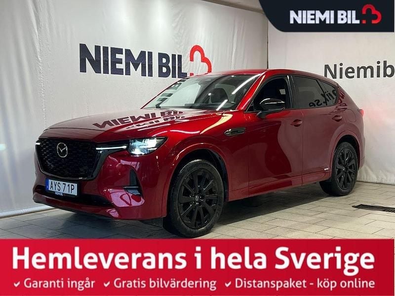 Röd Begagnad 2022 Mazda CX-60 Homura-Line SUV | 454 900 kr (Lite dyr) - Bild 1/3