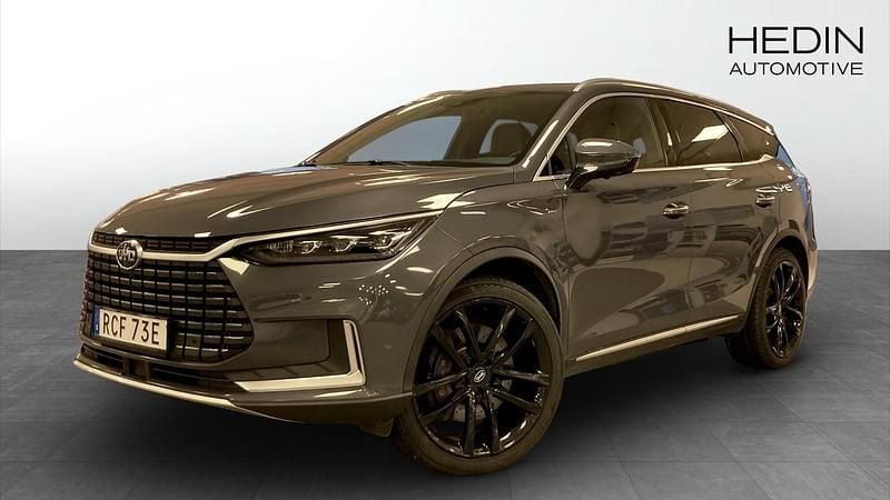 Grå (grey) Begagnad 2023 BYD Tang SUV | 469 900 kr (Superpris) - Bild 1/4