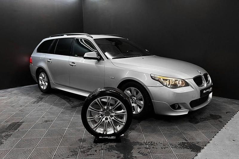 Begagnad BMW 520 M Sport 177 HK (130 kW) 2009 Ljusgrå Kombi