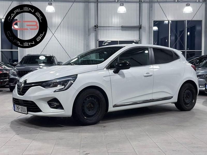 Vit Begagnad 2019 Renault Clio V Intens Halvkombi | 119 800 kr (Marknadspris) - Bild 1/4