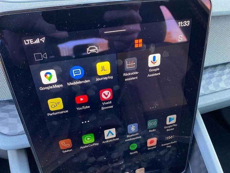 Begagnad Polestar 2 Long Range Single Motor 219 kW (299 HK) 2023 Silver Halvkombi