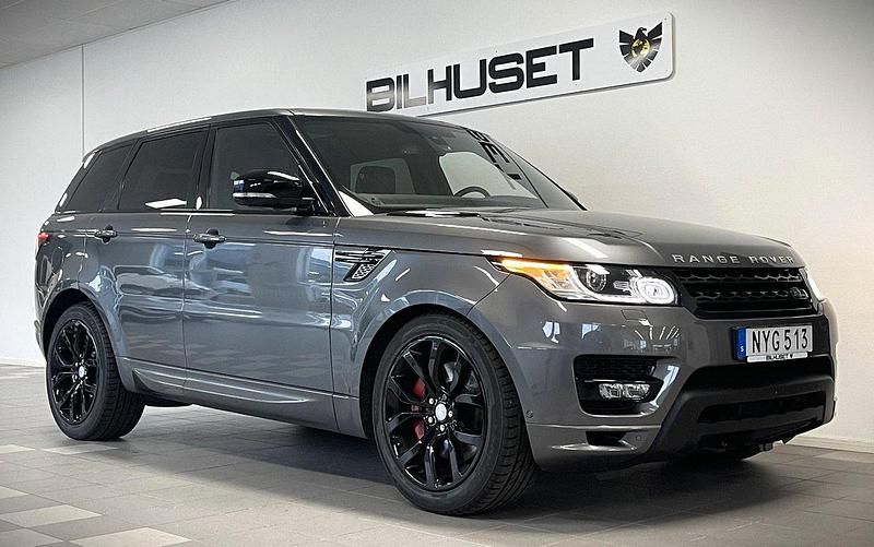 Grå Begagnad 2016 Land Rover Range Rover Sport Autobiography SUV | 399 900 kr - Bild 1/4