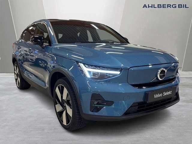 Blå Begagnad 2023 Volvo EC40 Ultimate SUV | 439 500 kr (Lite dyr) - Bild 1/3