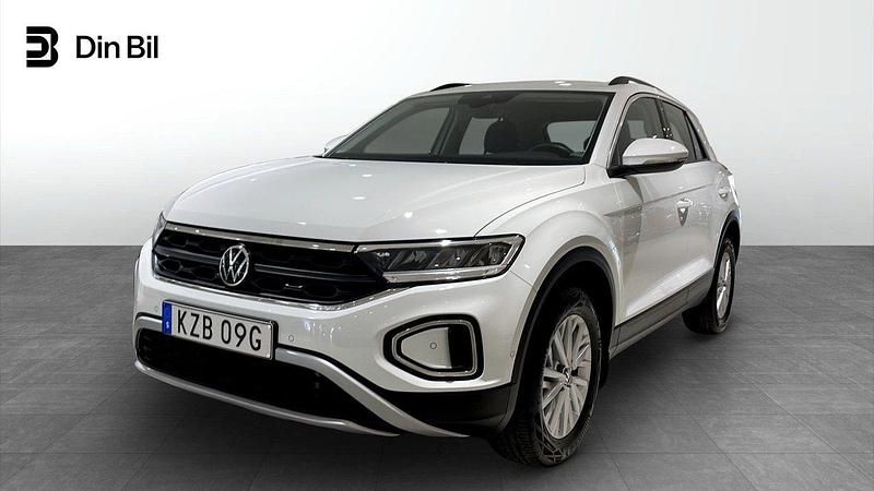Vit Begagnad 2022 VW T-Roc Life SUV | 269 900 kr (Marknadspris) - Bild 1/4